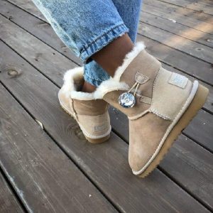 Угги женские UGG BAILEY BUTTON BLING MINI