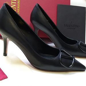 Туфли женские Valentino VLOGO Black