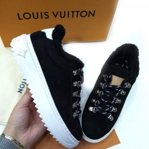 Кеды женские Louis Vuitton Black White