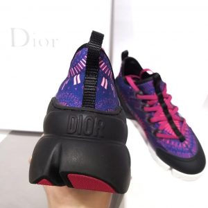 Кроссовки женские Dior D-Connect Fuchsia