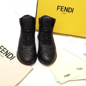 Кроссовки женские Fendi Prints On Black
