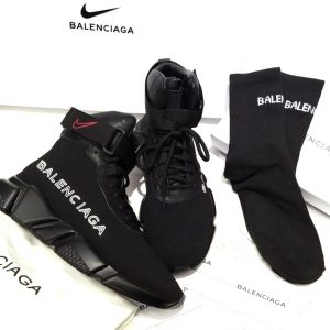 Кроссовки женские Balenciaga Nike Air Pegasus Black