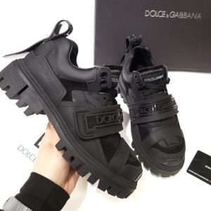 Ботинки женские Dolce & Gabbana Tracking Black