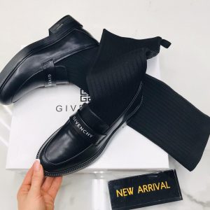 Сапоги женские Givenchy Black and Socks