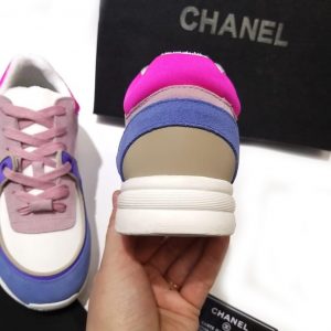 Кроссовки женские Chanel Pink Purple