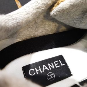 Кроссовки женские Chanel Beige Tweed