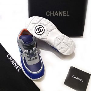 Кроссовки женские Chanel Grey Blue