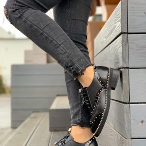 Ботинки женские Jimmy Choo Short Black