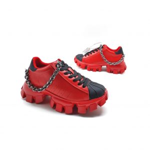 Кроссовки женские Prada Adidas CloudBust Red