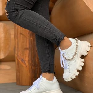 Кроссовки женские Prada Adidas CloudBust White