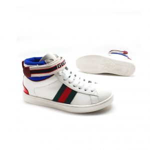 Кеды женские Gucci White Blue