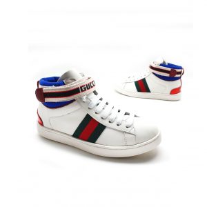 Кеды женские Gucci White Blue