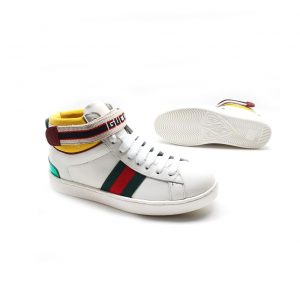 Кеды женские Gucci White Yellow