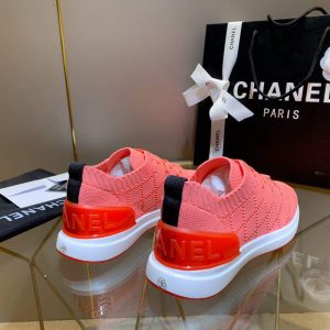Кроссовки женские Chanel Rhomb Pink
