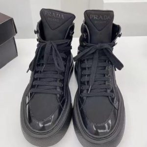 Кеды женские Prada Macro Re-Nylon