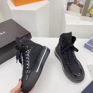 Кеды женские Prada Macro Re-Nylon