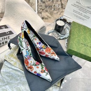 Туфли женские коллаборация Balenciaga и Gucci