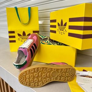 Кроссовки женские Gucci & Adidas Gazelle