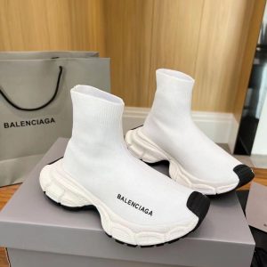 Кроссовки женские Balenciaga Speed Clear White Sole
