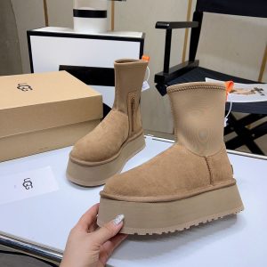 Угги UGG CLASSIC DIPPER BOOT CHESTNUT