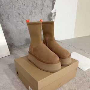 Угги UGG CLASSIC DIPPER BOOT CHESTNUT