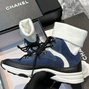 Высокие кроссовки Chanel
