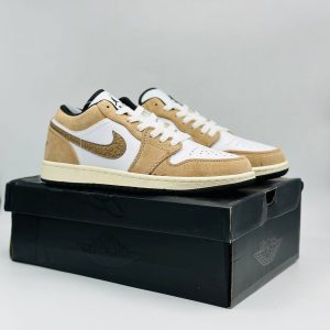 Кроссовки Nike Air Jordan 1 Low SE Brown Elephant