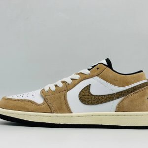 Кроссовки Nike Air Jordan 1 Low SE Brown Elephant